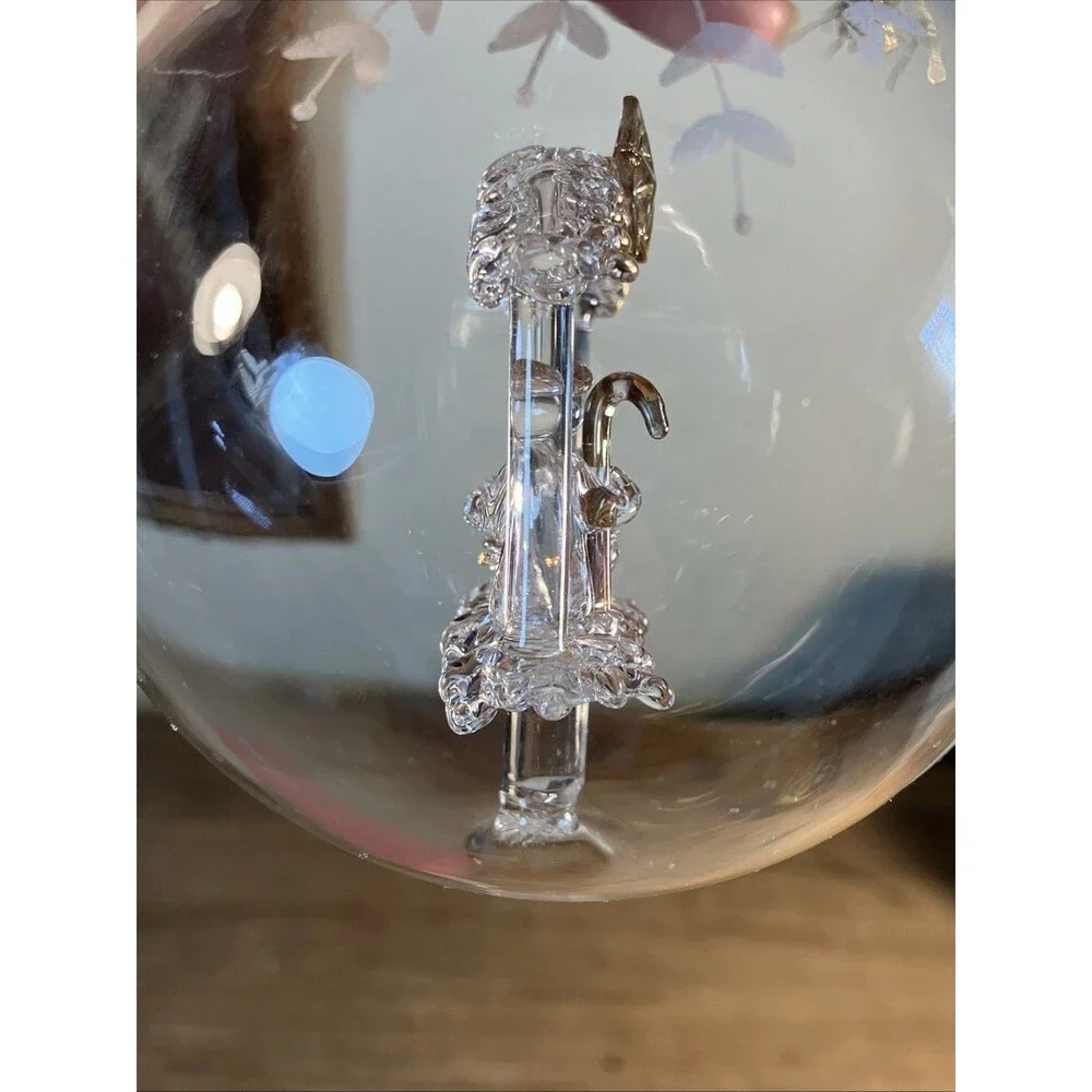 Lenox American by Design Crystal Wonder Nativity Scene Christmas Ornament 4 In